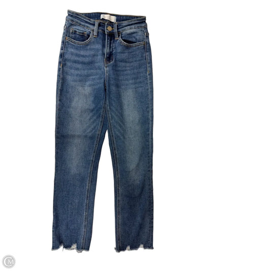 Jeans Straight By Vervet In Blue Denim, Size: 0