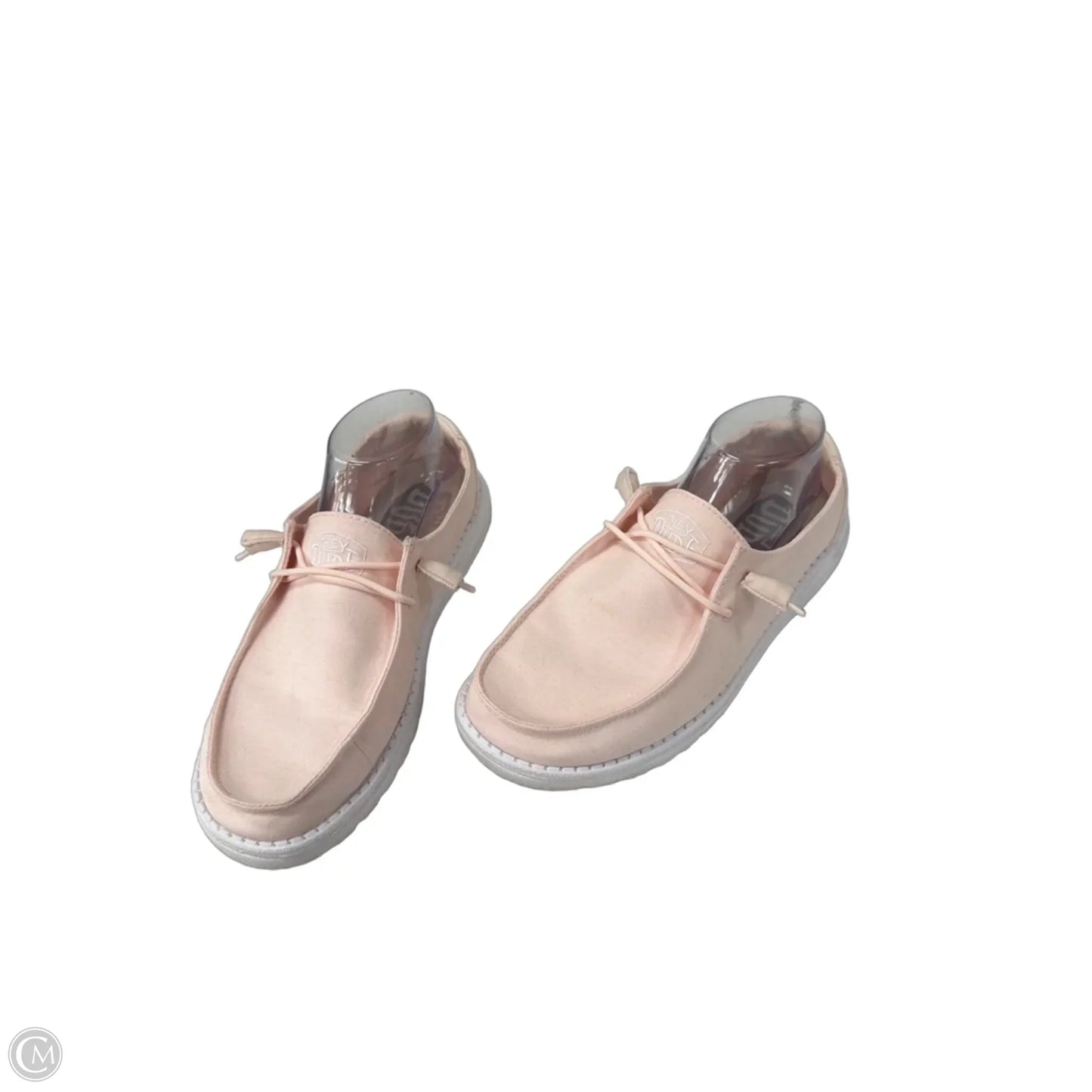 Shoes Flats By Hey Dude In Pink, Size: 9