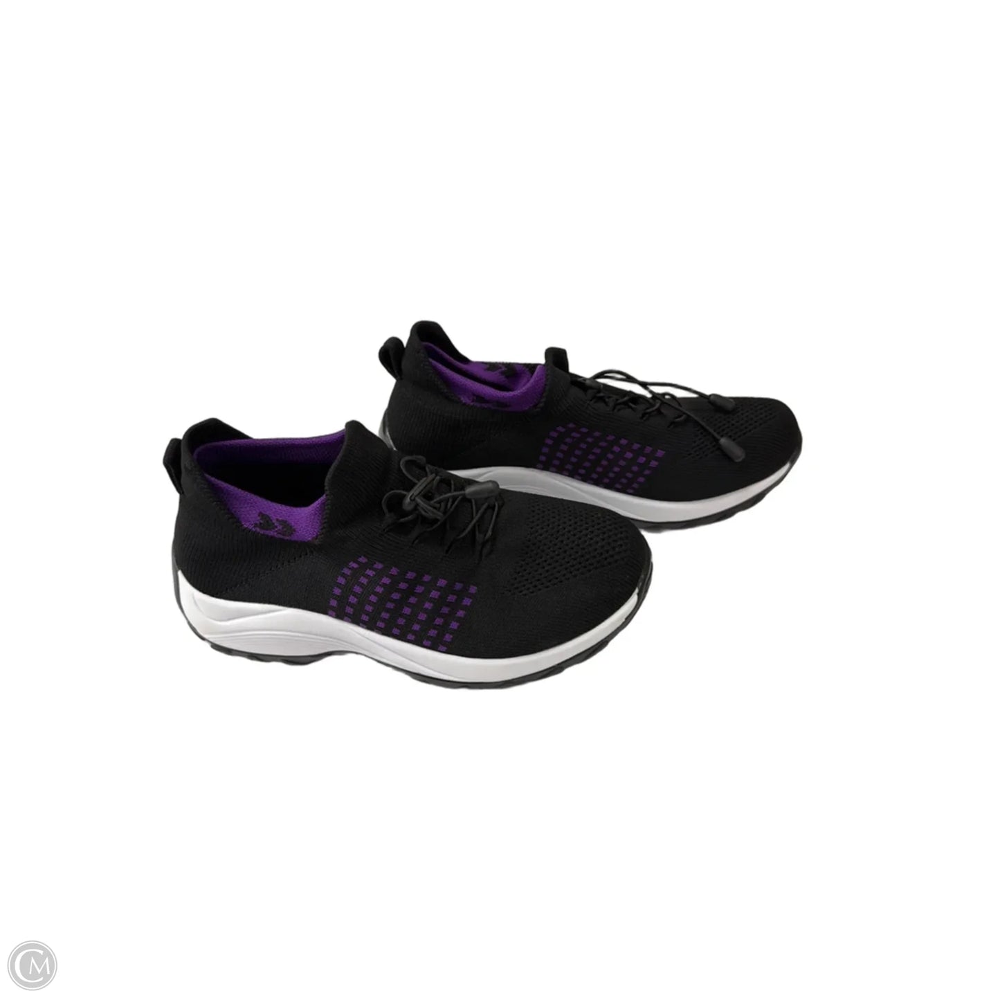Shoes Athletic By Clothes Mentor In Black & Purple, Size: 10