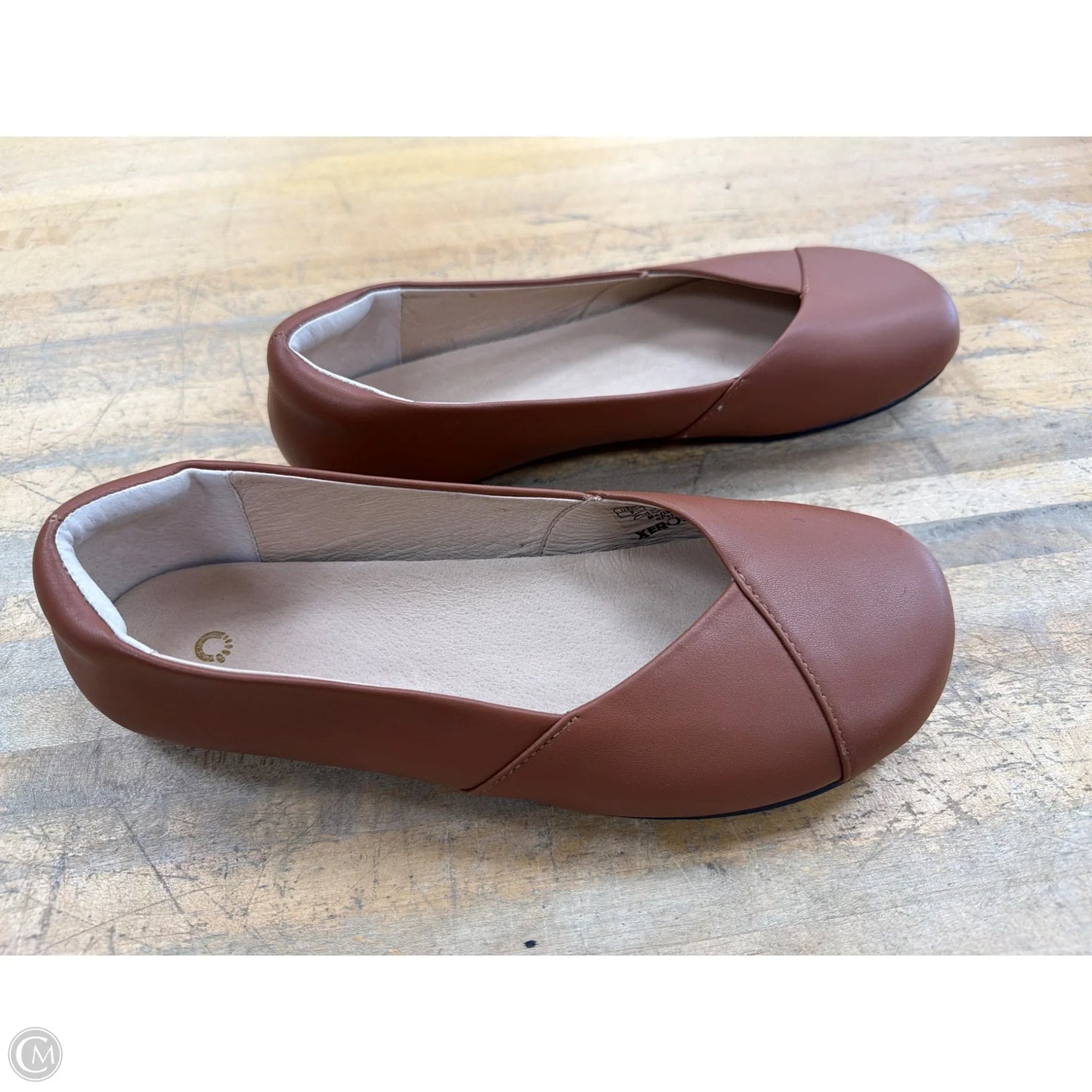 Shoes Flats By Clothes Mentor In Brown, Size: 9