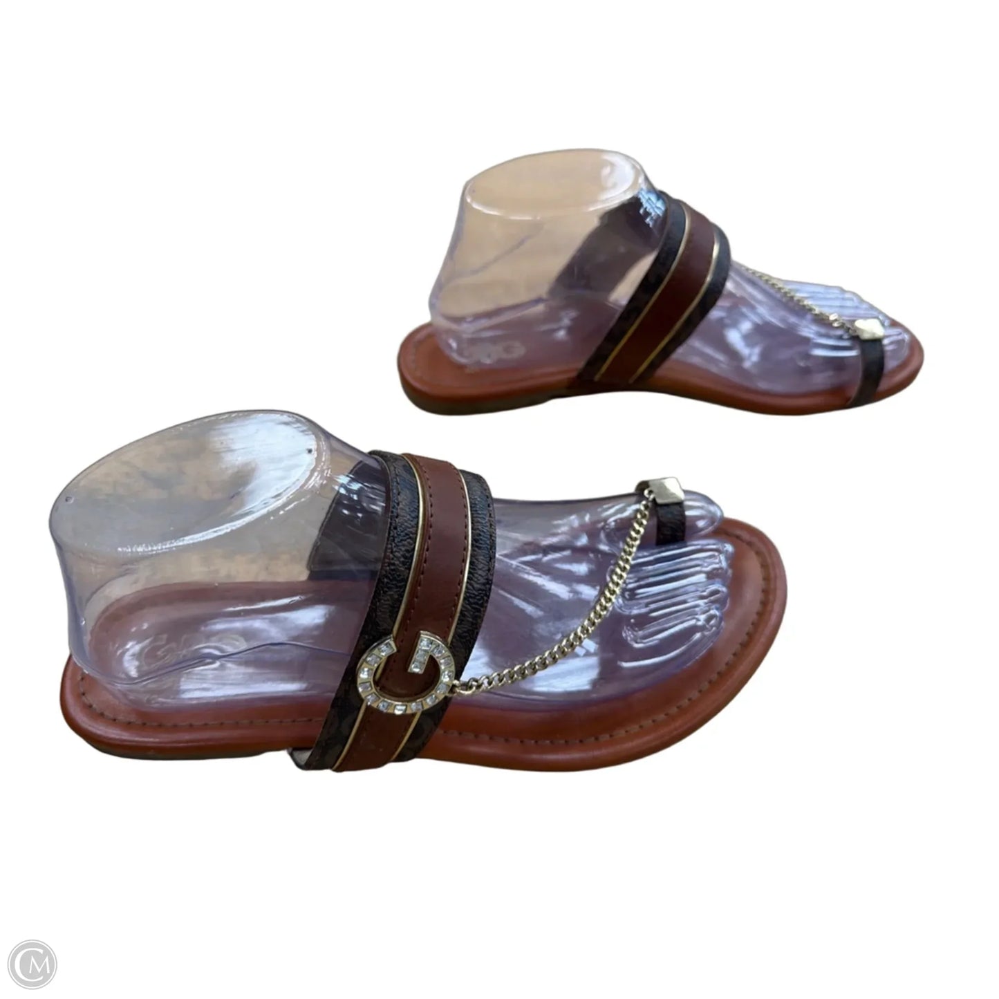 Sandals Flats By Gbg In Brown, Size: 8