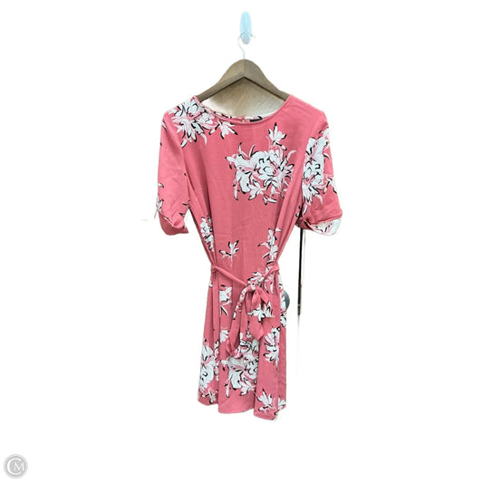 Dress Casual Short By Worthington In Floral Print, Size: M