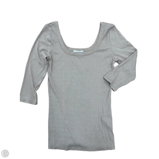 Top Long Sleeve By Cherish In Brown, Size: M