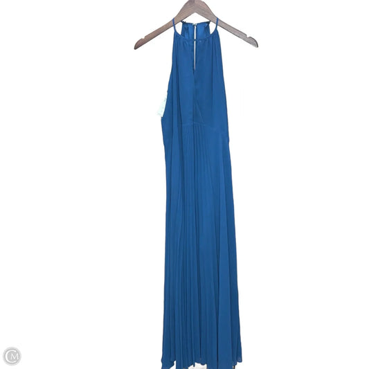 Dress Casual Maxi By Bcbg In Blue, Size: Xs