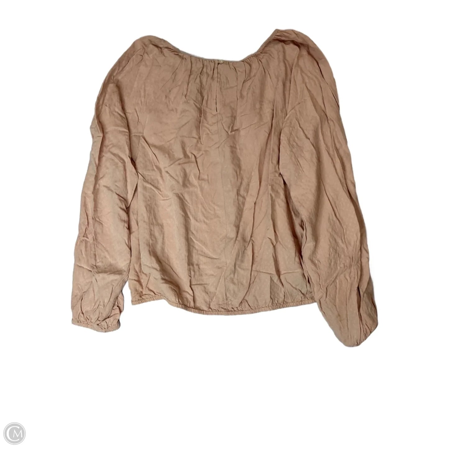 Top Long Sleeve By Loft In Pink, Size: L