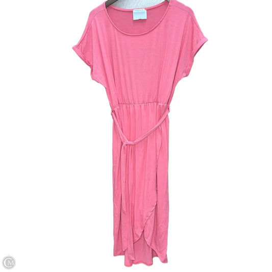 Dress Casual Maxi By Chicsoul In Pink, Size: 1x