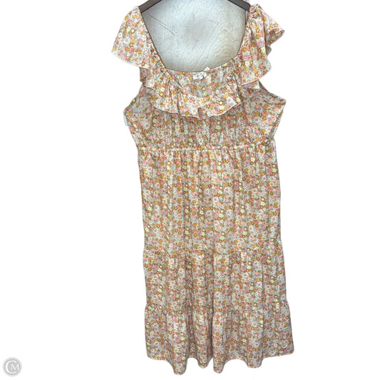 Dress Casual Maxi By Indulge In Floral Print, Size: 3x