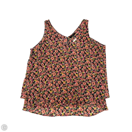 Tank Top By Lane Bryant In Floral Print, Size: 1x
