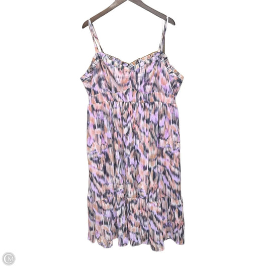 Dress Casual Midi By Torrid In Multi-colored, Size: 2x