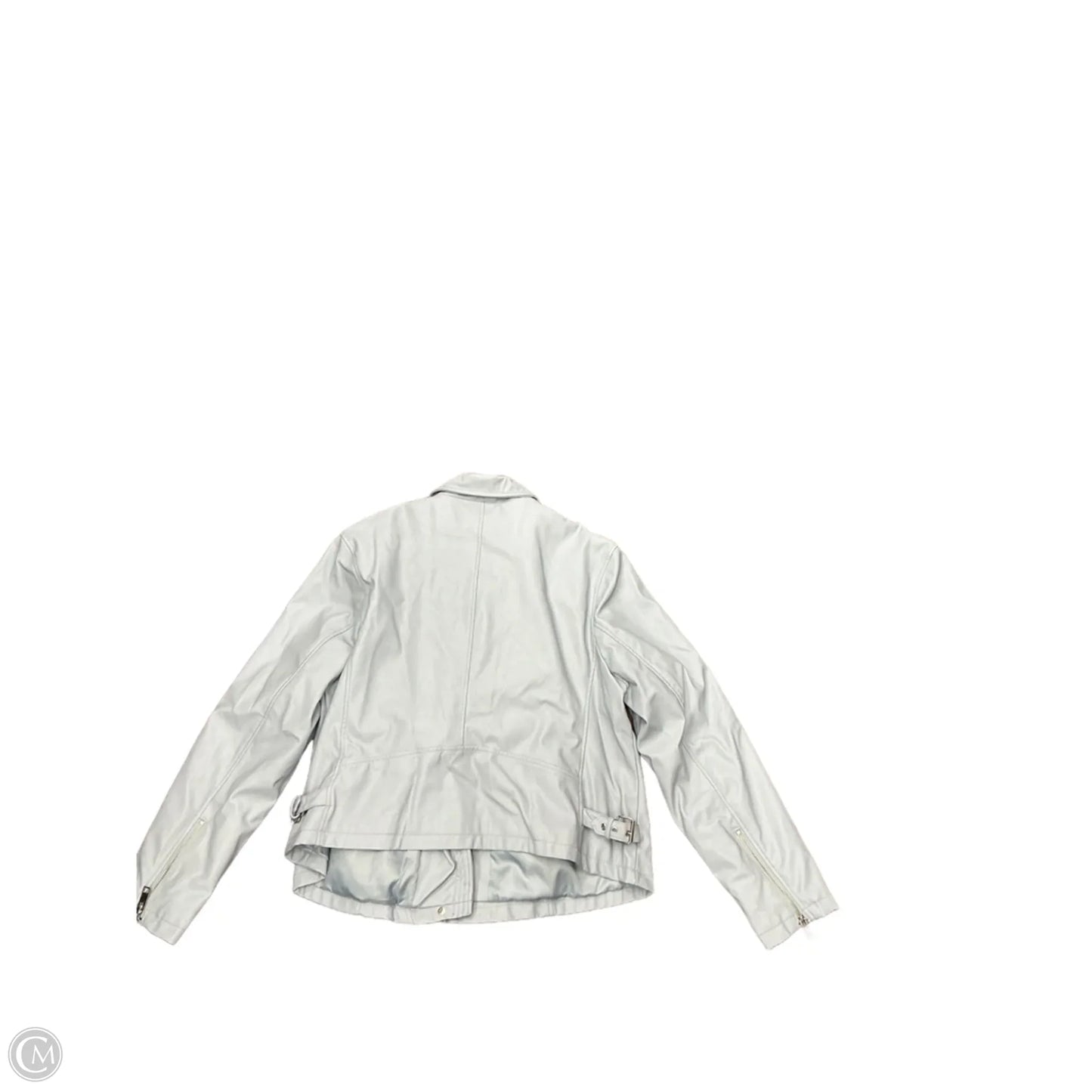 Jacket Moto By Westport In Blue, Size: 1x