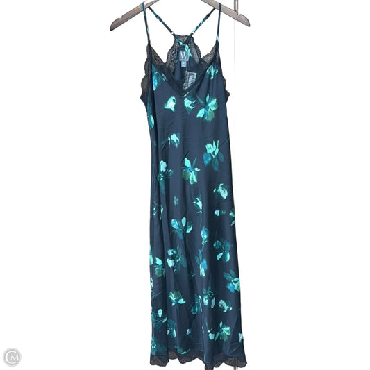 Dress Casual Maxi By Worthington In Black & Green, Size: M