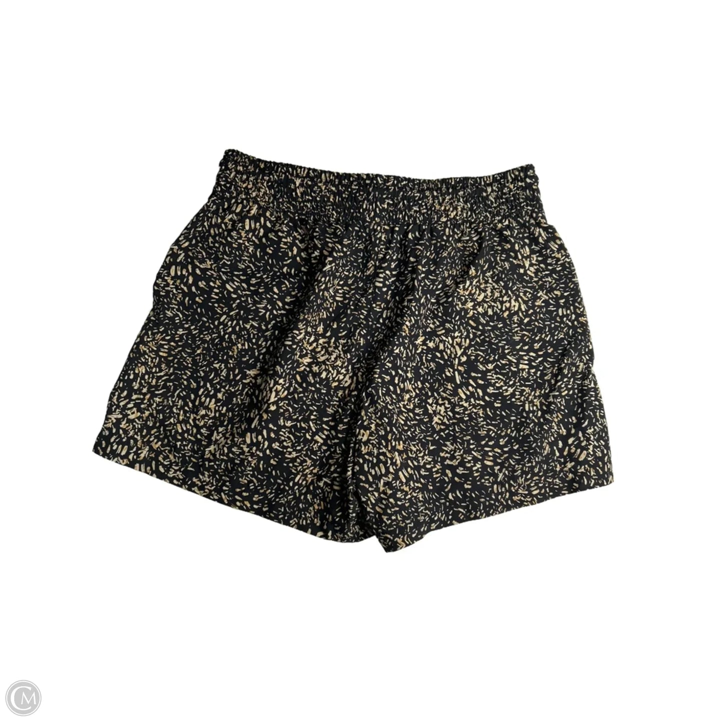 Athletic Shorts By Old Navy In Black & Yellow, Size: M