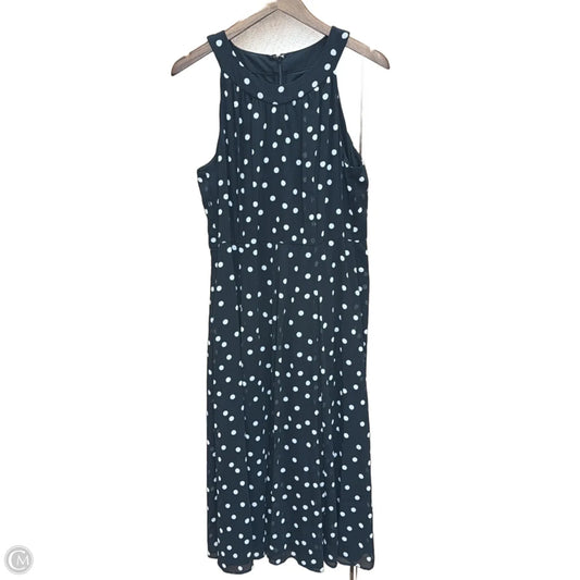 Dress Casual Midi By Tommy Hilfiger In Polkadot Pattern, Size: Xl