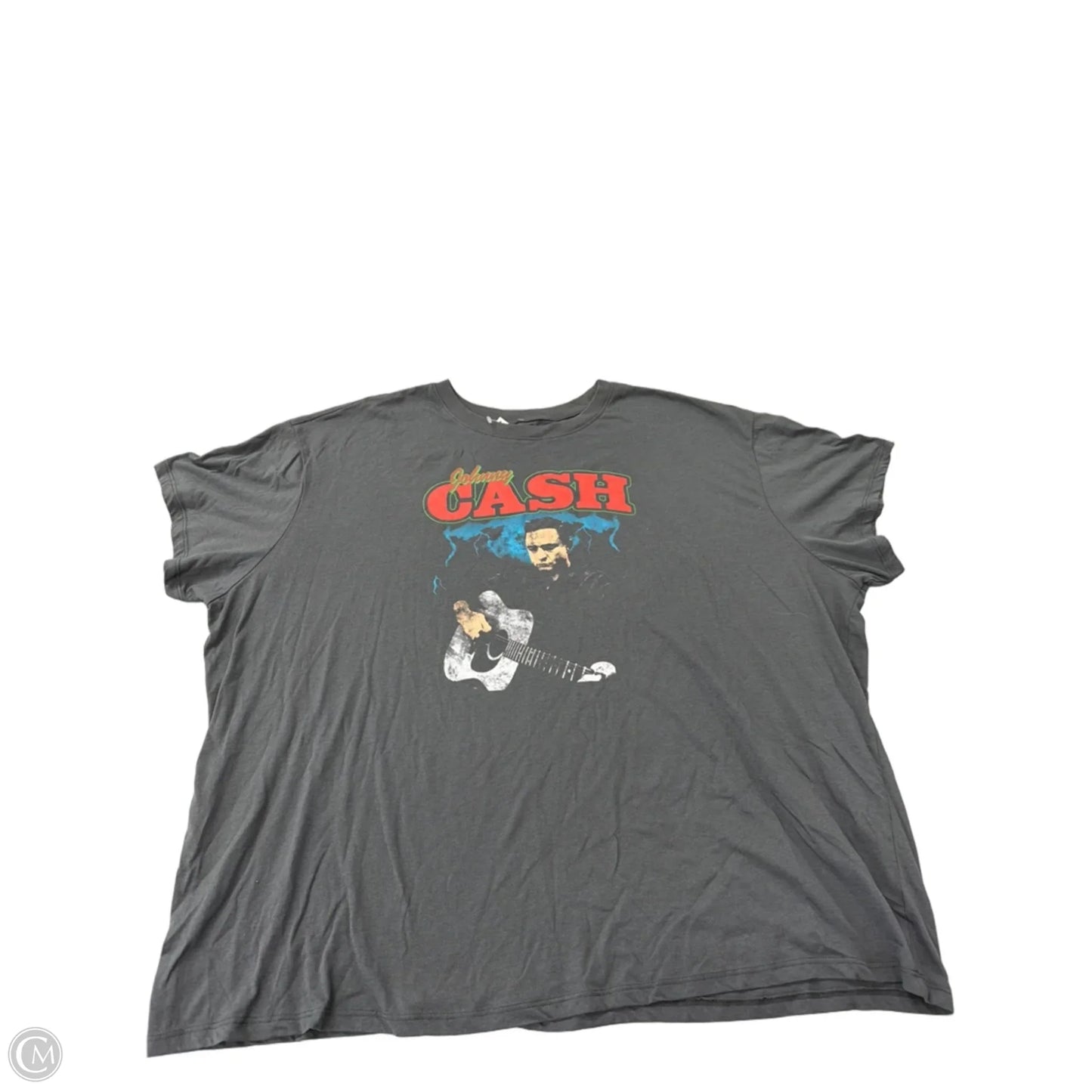 Top Short Sleeve By Torrid In Grey, Size: 4x