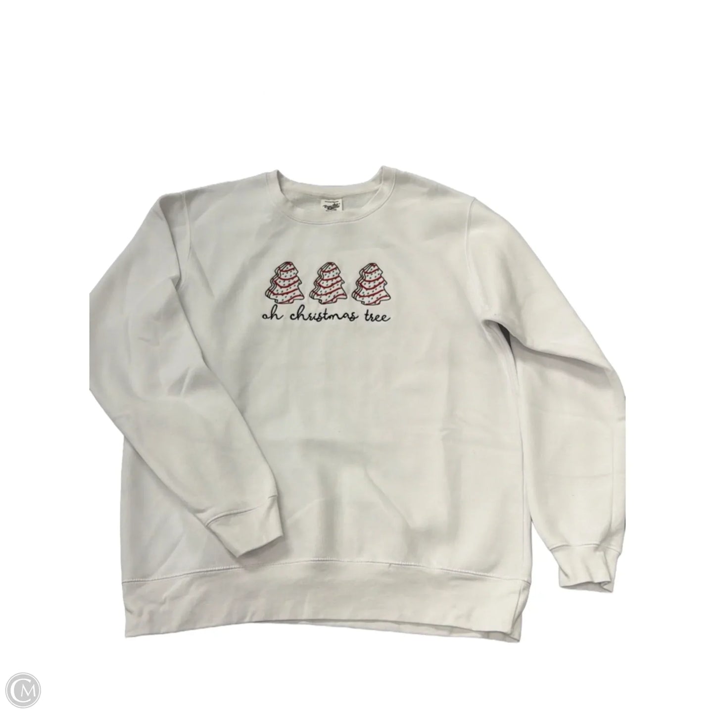 Sweatshirt Crewneck By Pacific & Co.  In White, Size: Xl