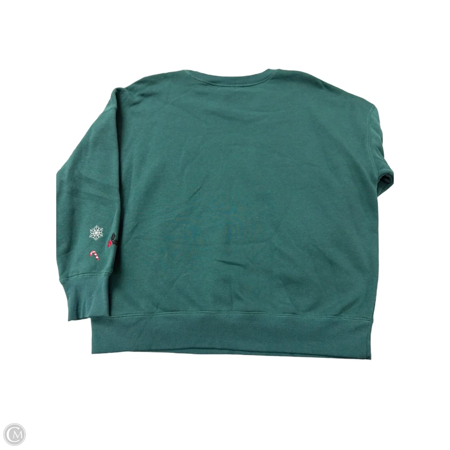 Sweatshirt Crewneck By Maurices In Green, Size: Xl