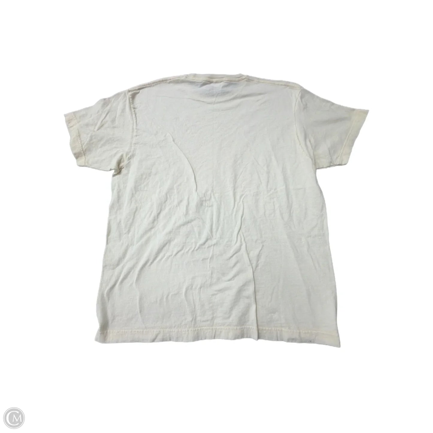 Top Short Sleeve By Tultex In Cream, Size: Xl