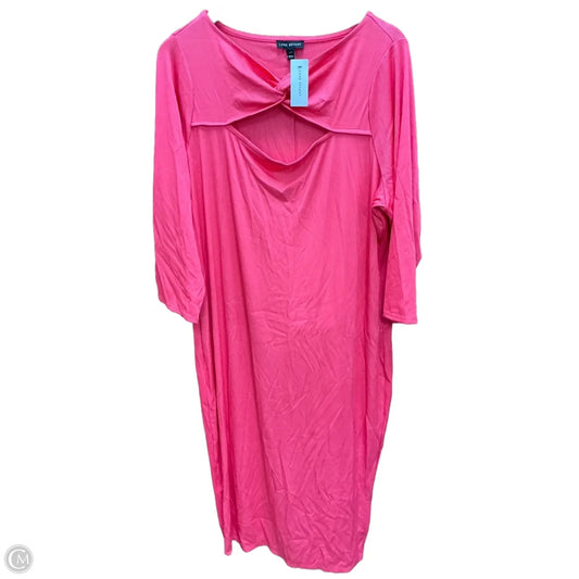 Dress Casual Maxi By Lane Bryant In Pink, Size: 2x