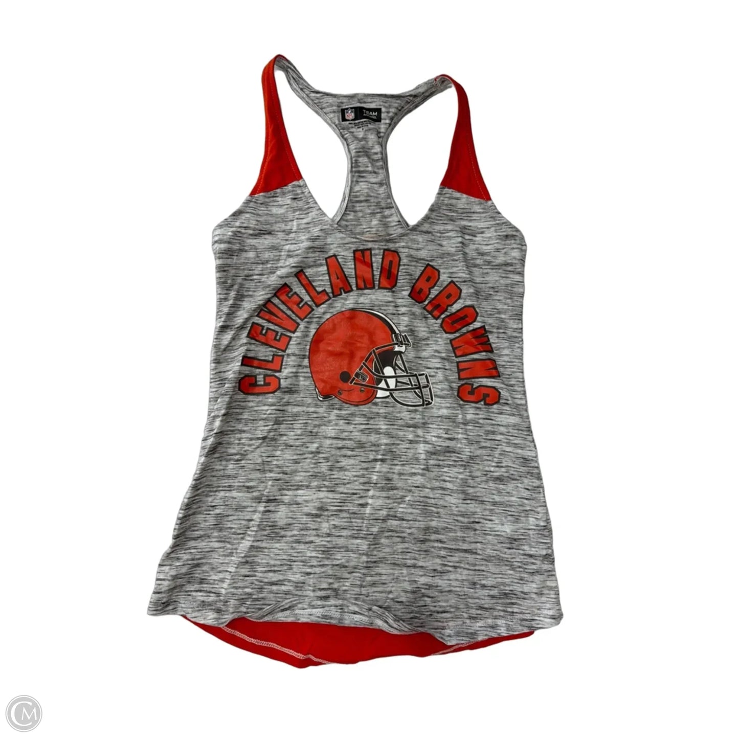 Tank Top By Nfl In Grey & Orange, Size: M