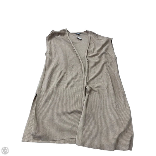 Cardigan By Clothes Mentor In Tan, Size: 1x
