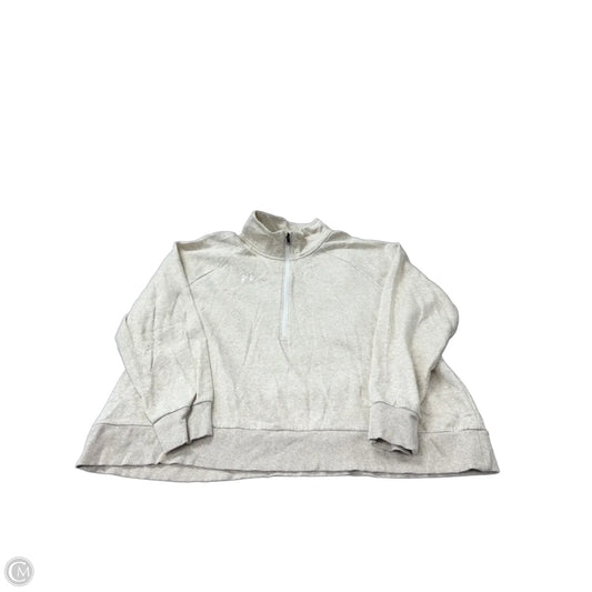 Sweatshirt Collar By Under Armour In Cream, Size: 2x