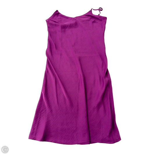 Dress Casual Midi By A New Day In Purple, Size: S