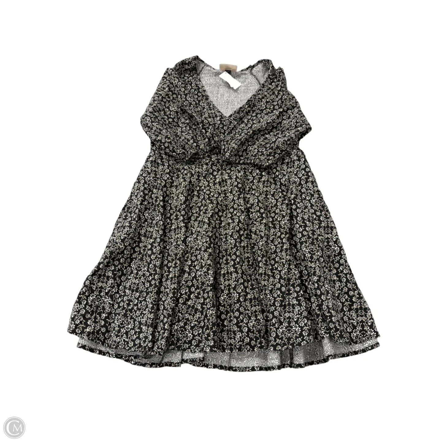 Dress Casual Midi By Universal Thread In Floral Print, Size: S