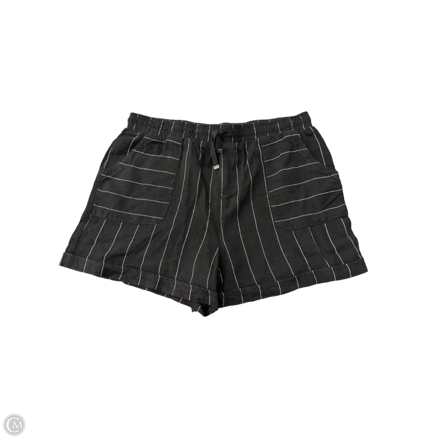 Shorts By Time And Tru In Striped Pattern, Size: L