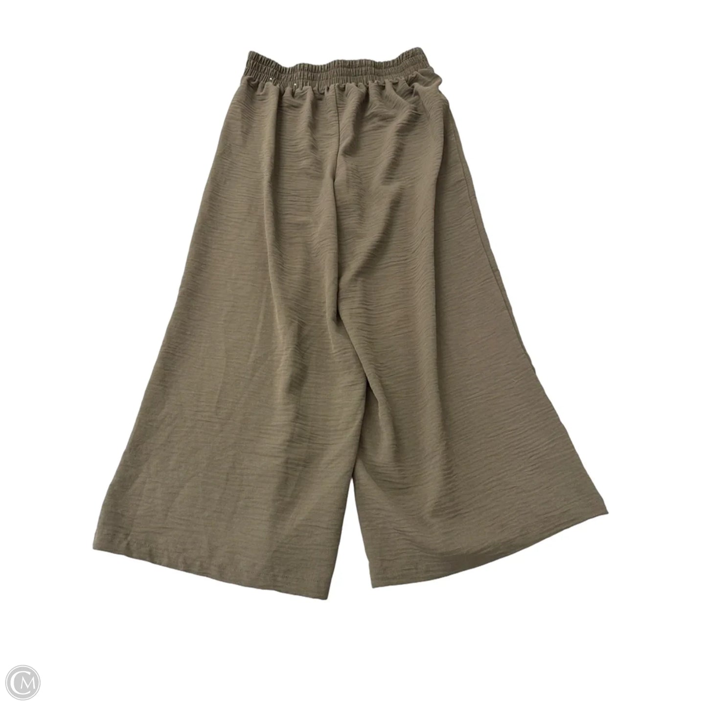 Pants Wide Leg By Adrianna Papell In Green, Size: S