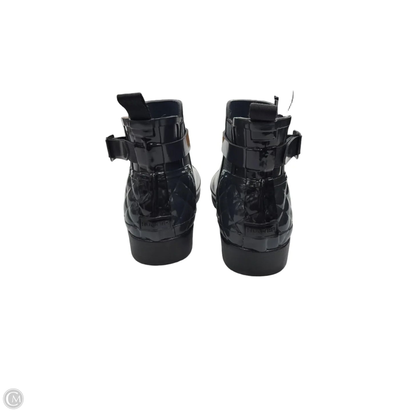 Boots Rain By Hunter In Blue, Size: 10