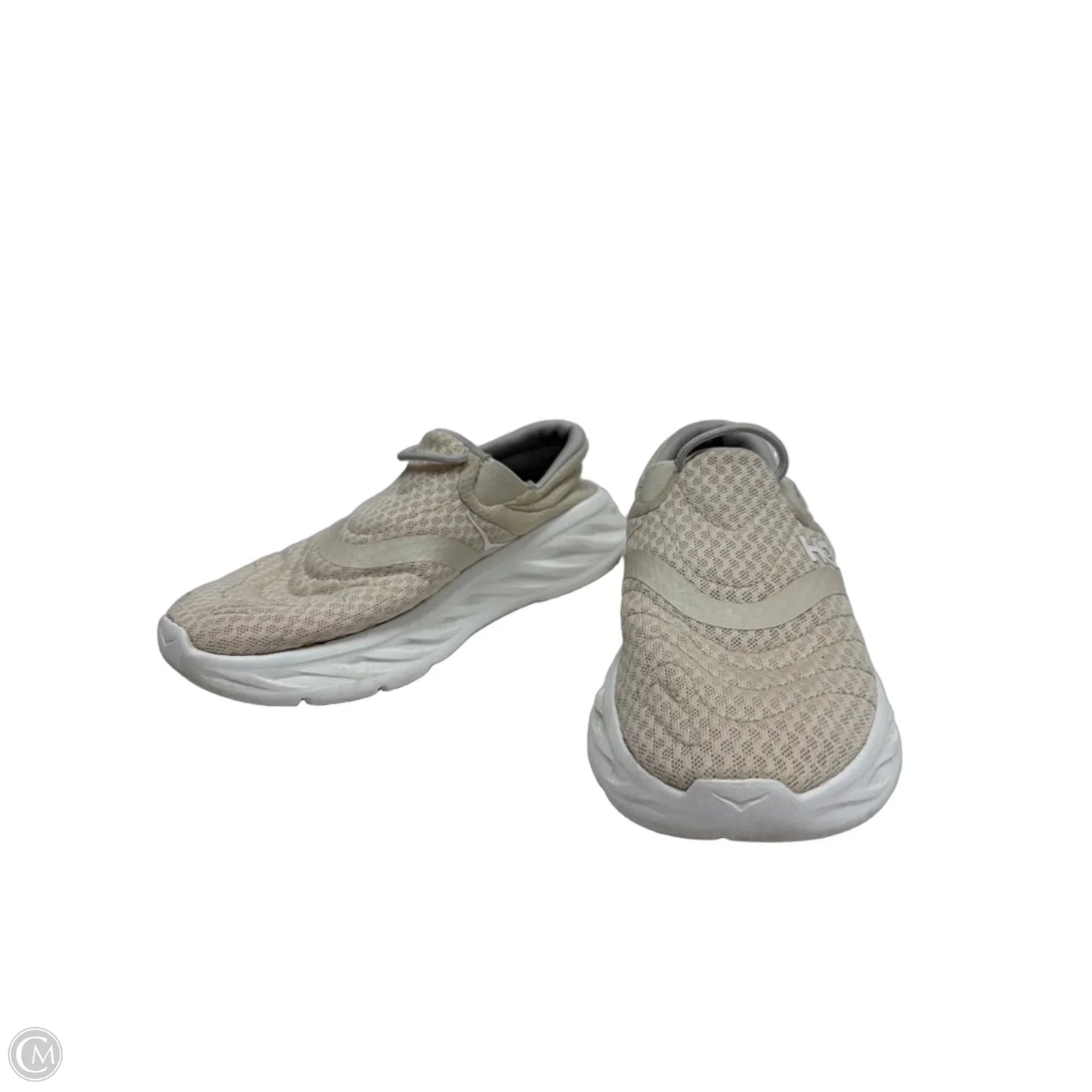 Shoes Sneakers By Hoka In Cream, Size: 5