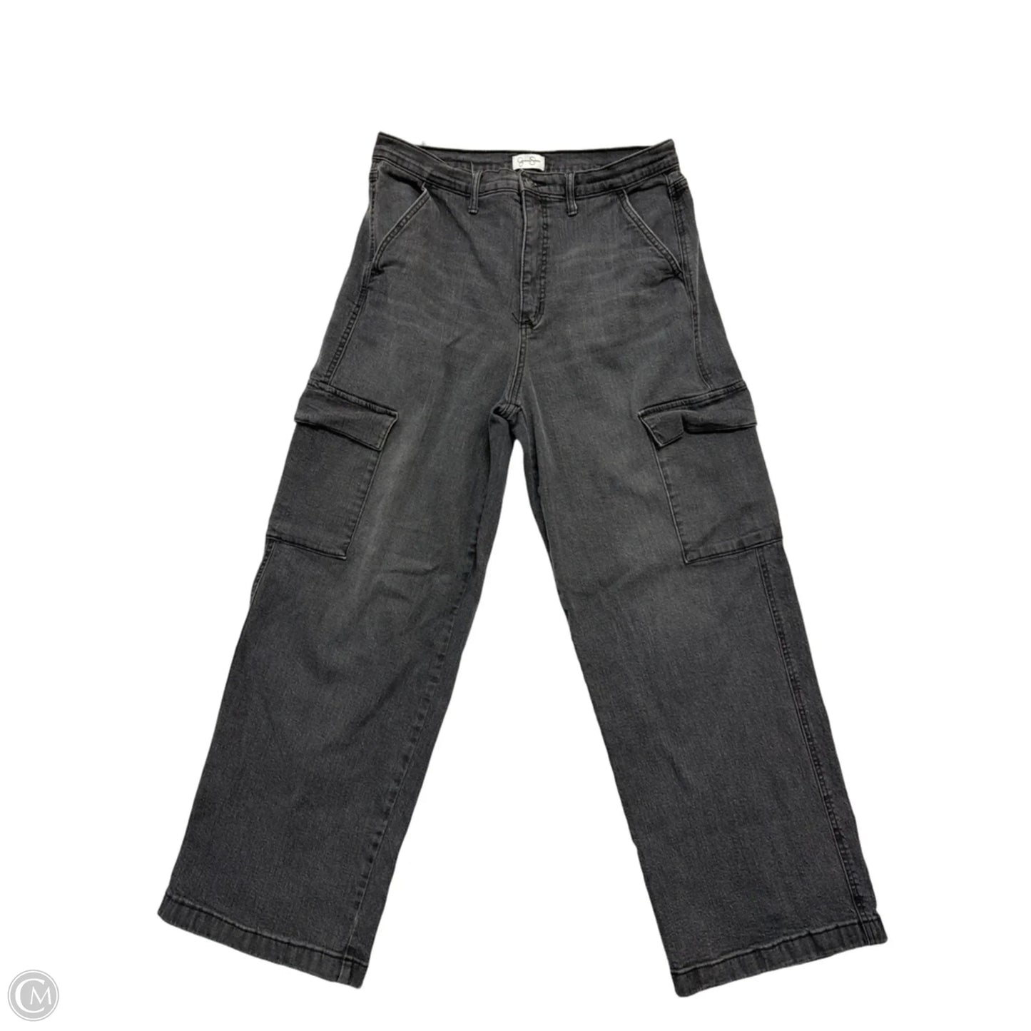 Jeans Wide Leg By Jessica Simpson In Grey, Size: 12