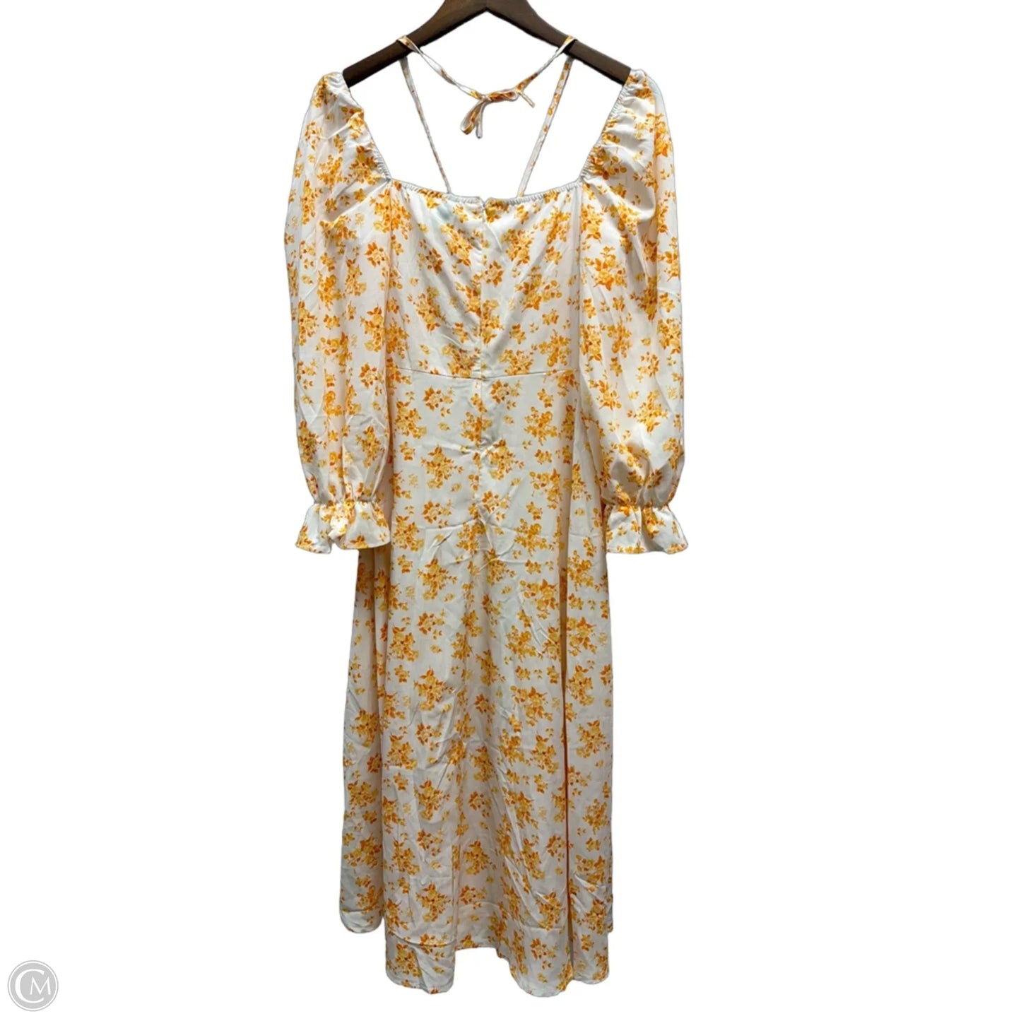 Dress Casual Maxi By Heirloom Collectibles In Floral Print, Size: M