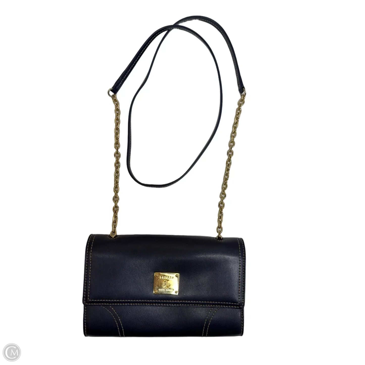 Crossbody Leather By Lauren By Ralph Lauren, Size: Small