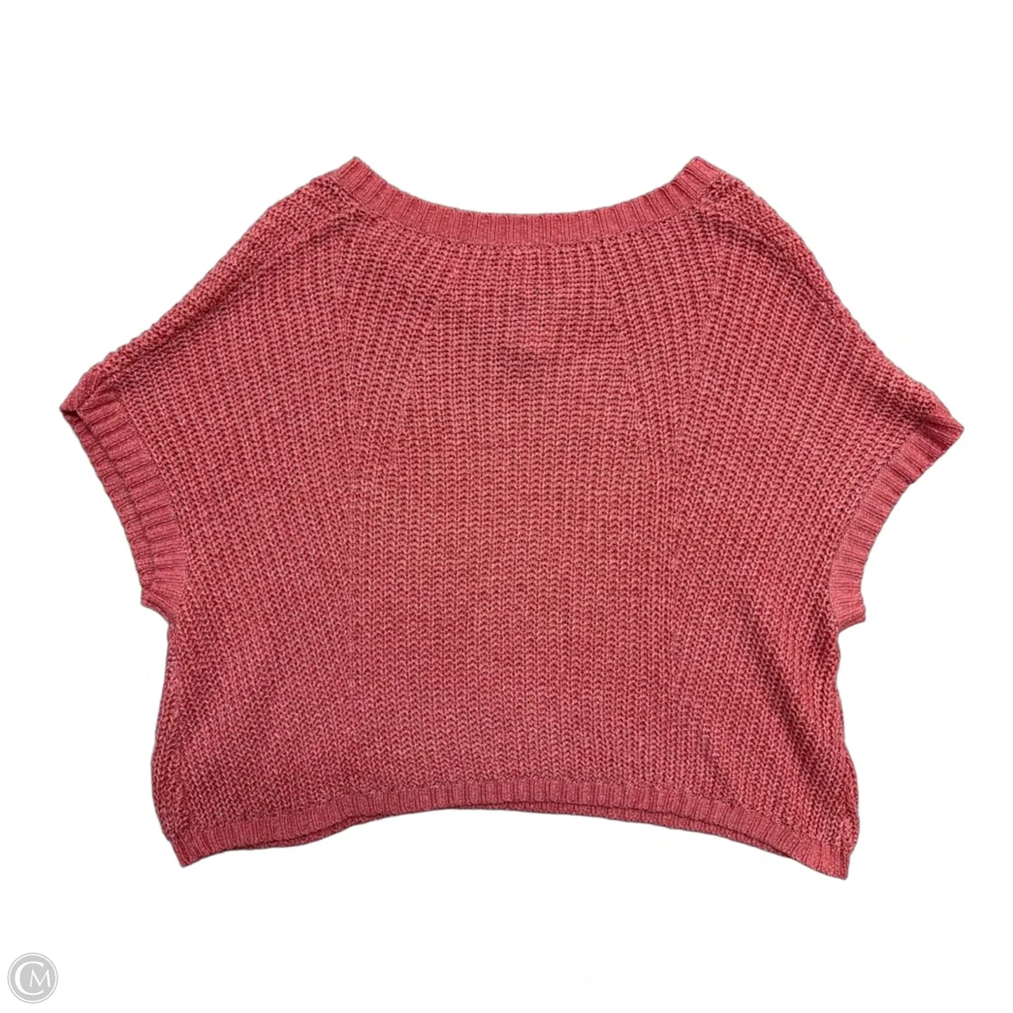 Top Short Sleeve By Kori America In Pink, Size: M