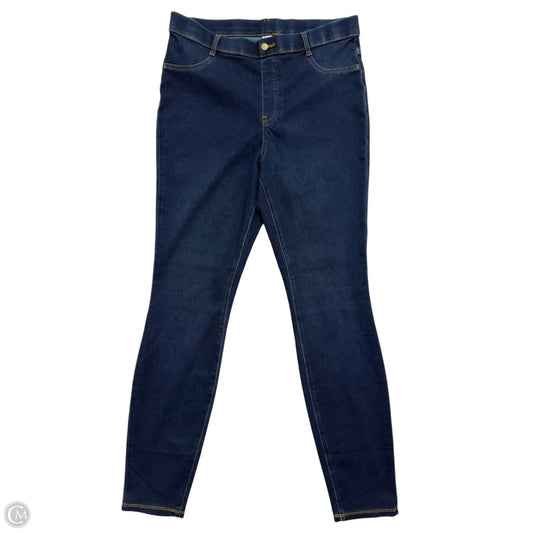 Jeans Skinny By Time And Tru In Blue Denim, Size: 12