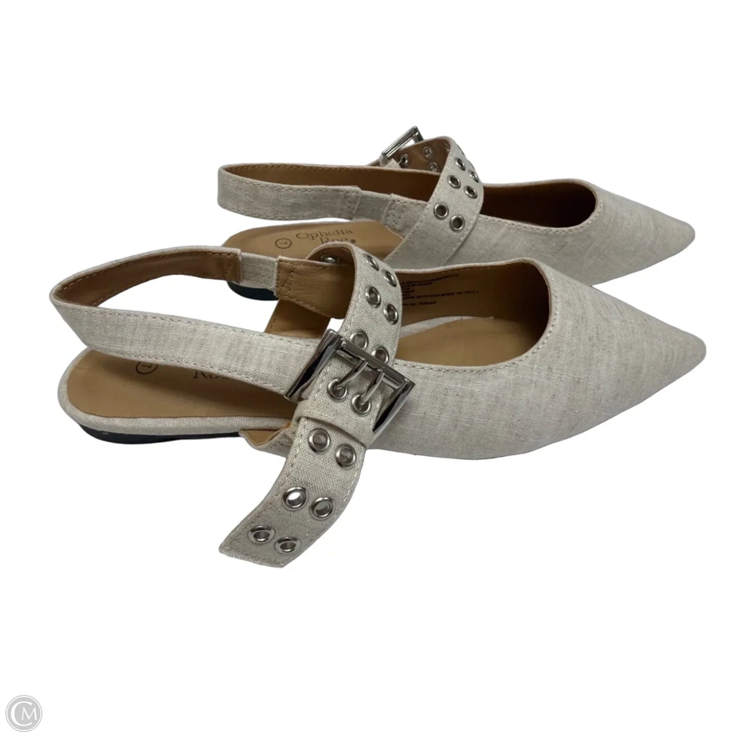 Shoes Flats By Ophelia Roe In Cream, Size: 7