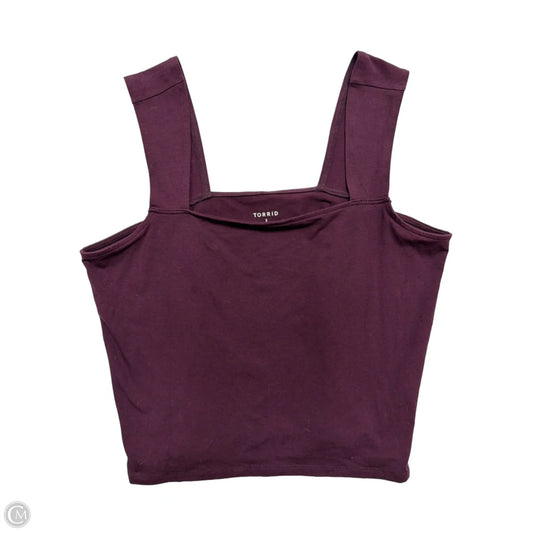Tank Top By Torrid In Purple, Size: 3x