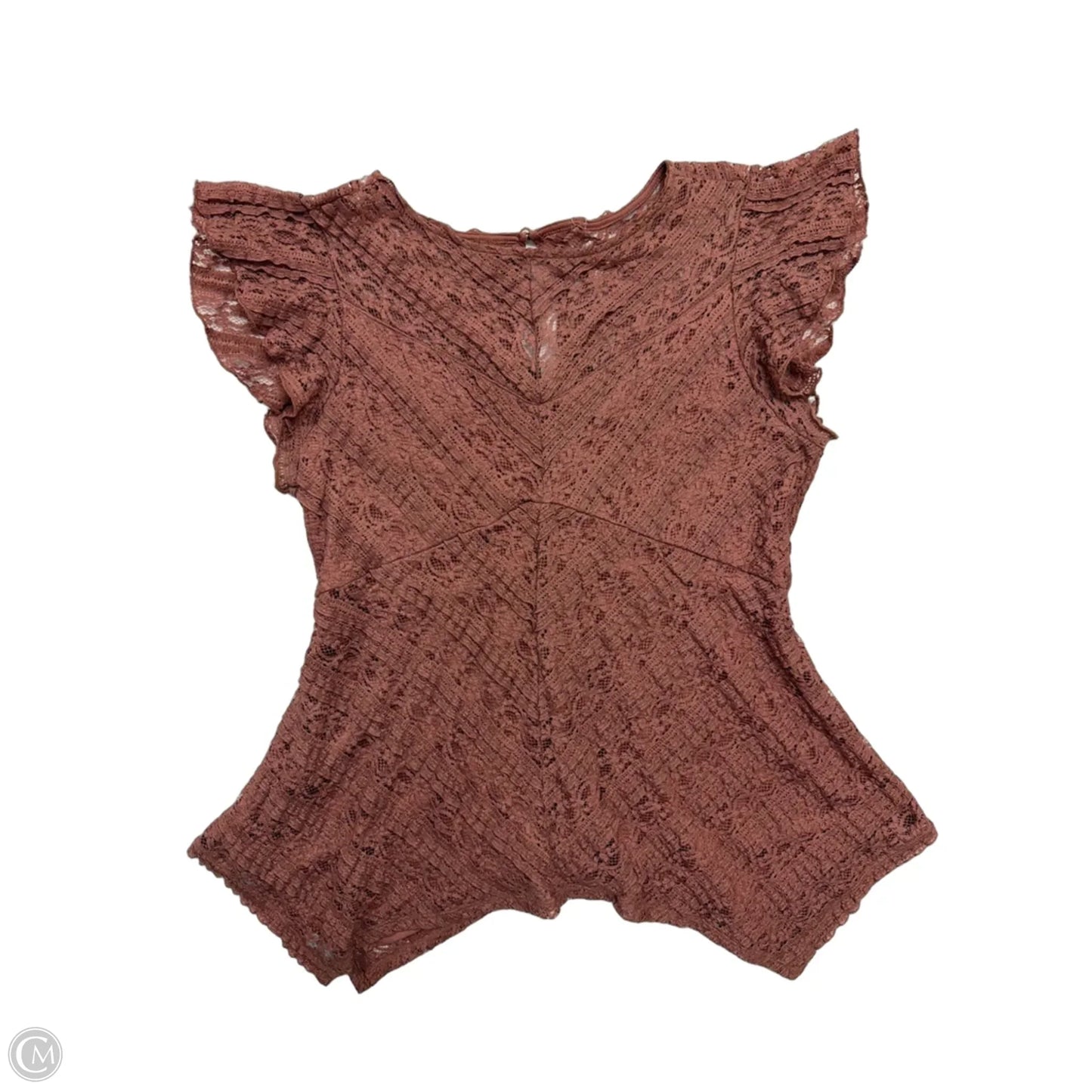 Top Short Sleeve By Torrid In Mauve, Size: L