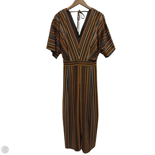 Jumpsuit By City Chic In Striped Pattern, Size: Xl
