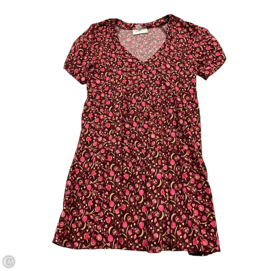 Dress Casual Midi By Old Navy In Floral Print, Size: S