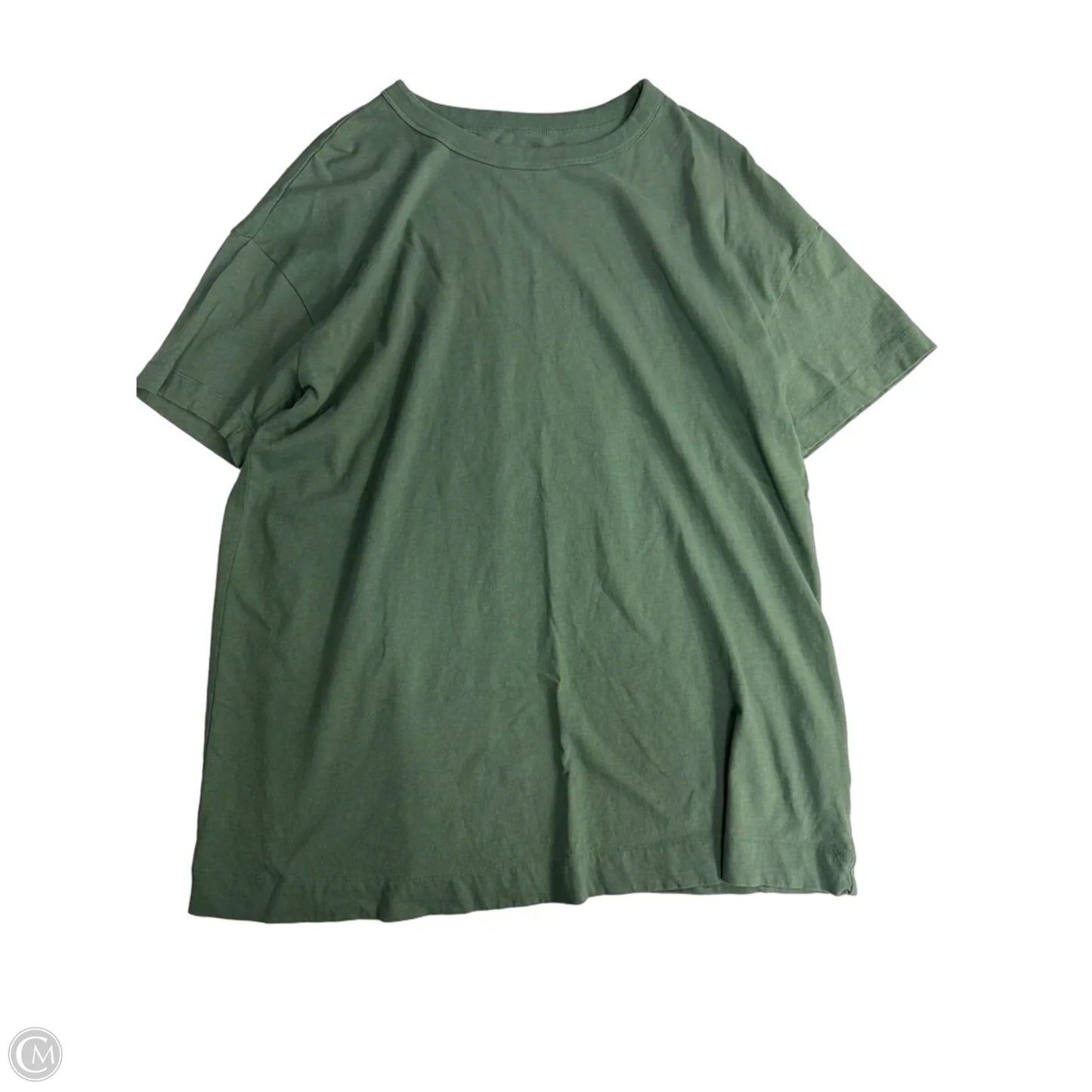 Top Short Sleeve By Old Navy In Green, Size: S