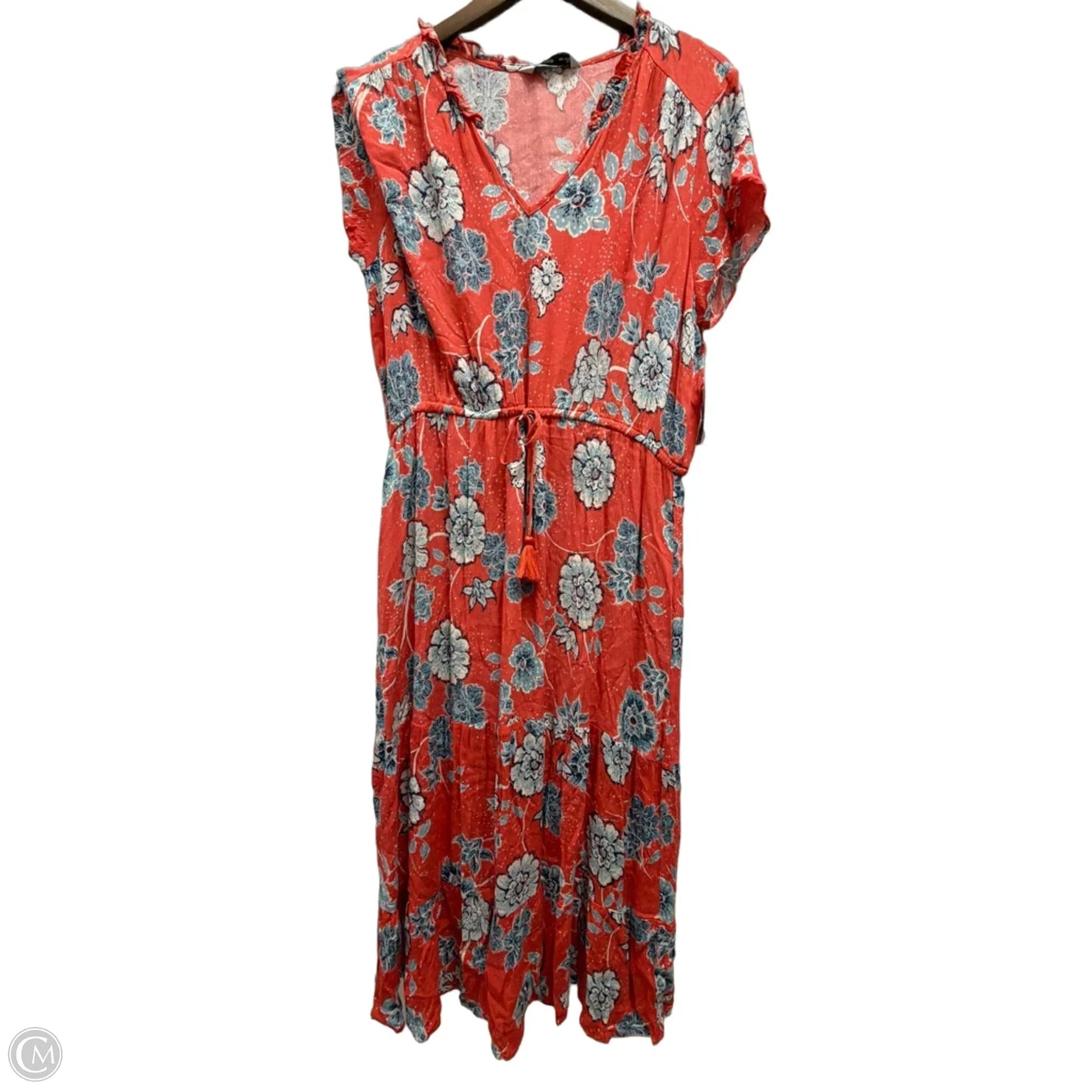 Dress Casual Maxi By Sonoma In Floral Print, Size: Xl
