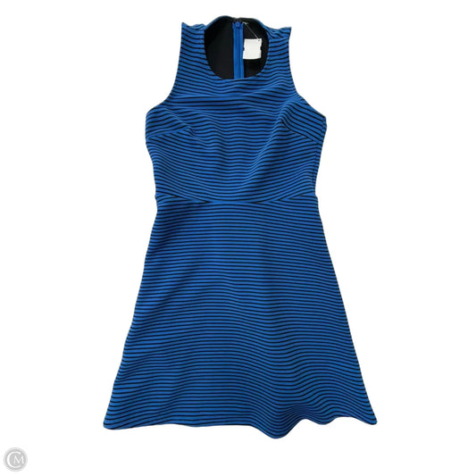 Dress Casual Maxi By Clothes Mentor In Black & Blue, Size: Xs