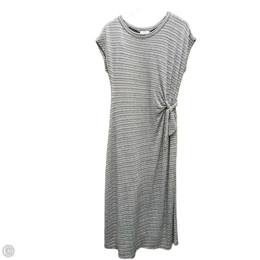 Dress Casual Maxi By See You Monday In Black & White, Size: L