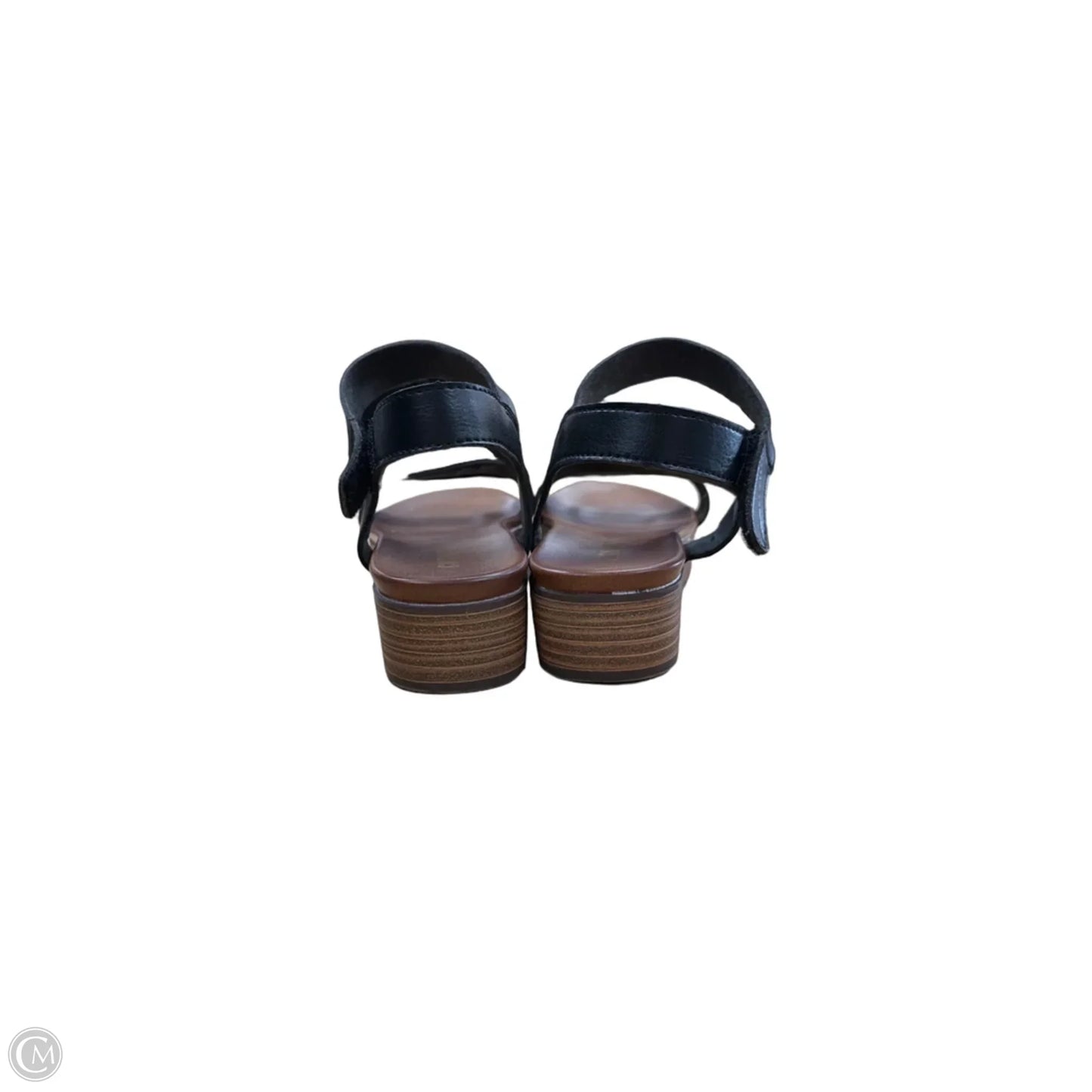 Sandals Flats By Cushionaire In Black, Size: 6.5