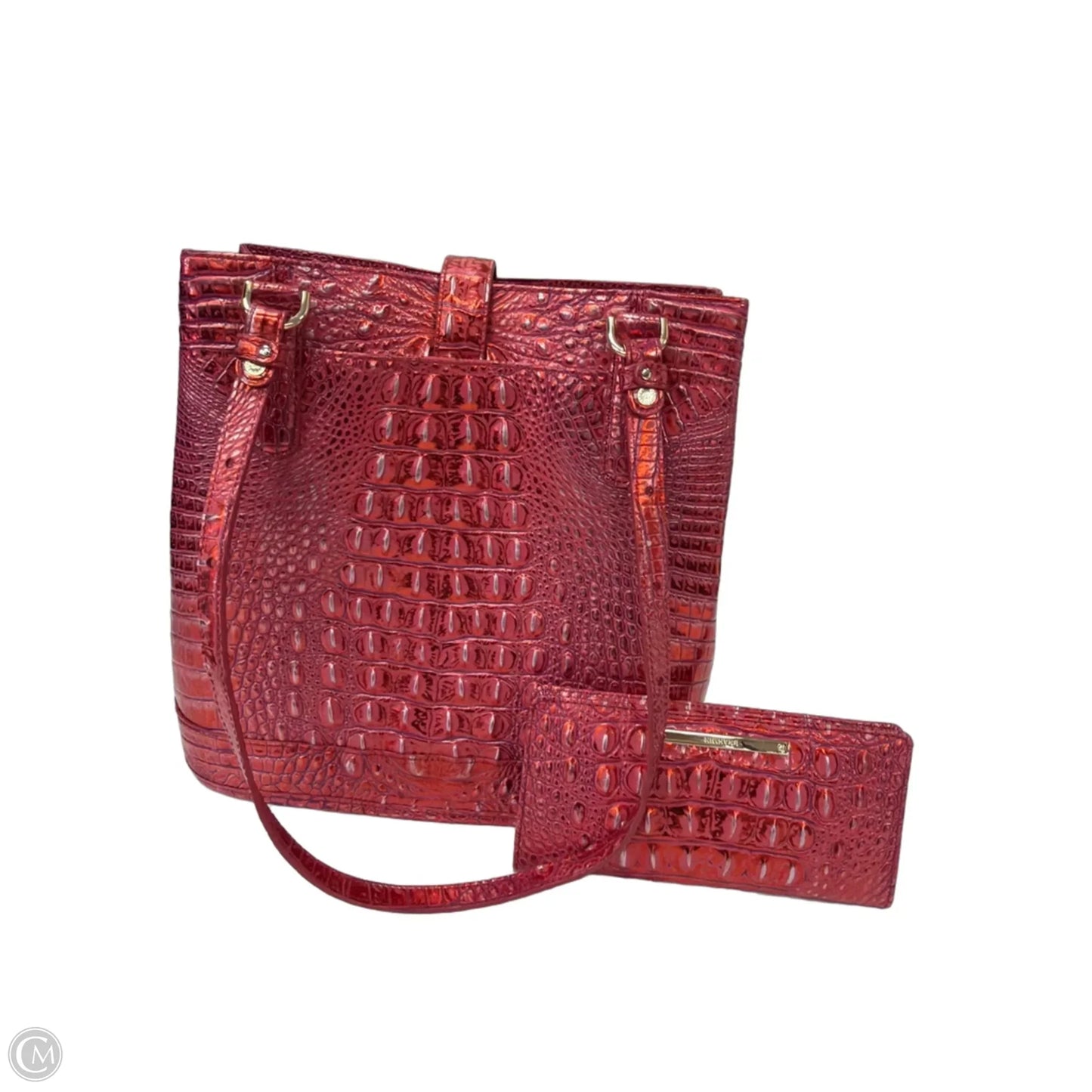 Handbag Designer By Brahmin, Size: Medium