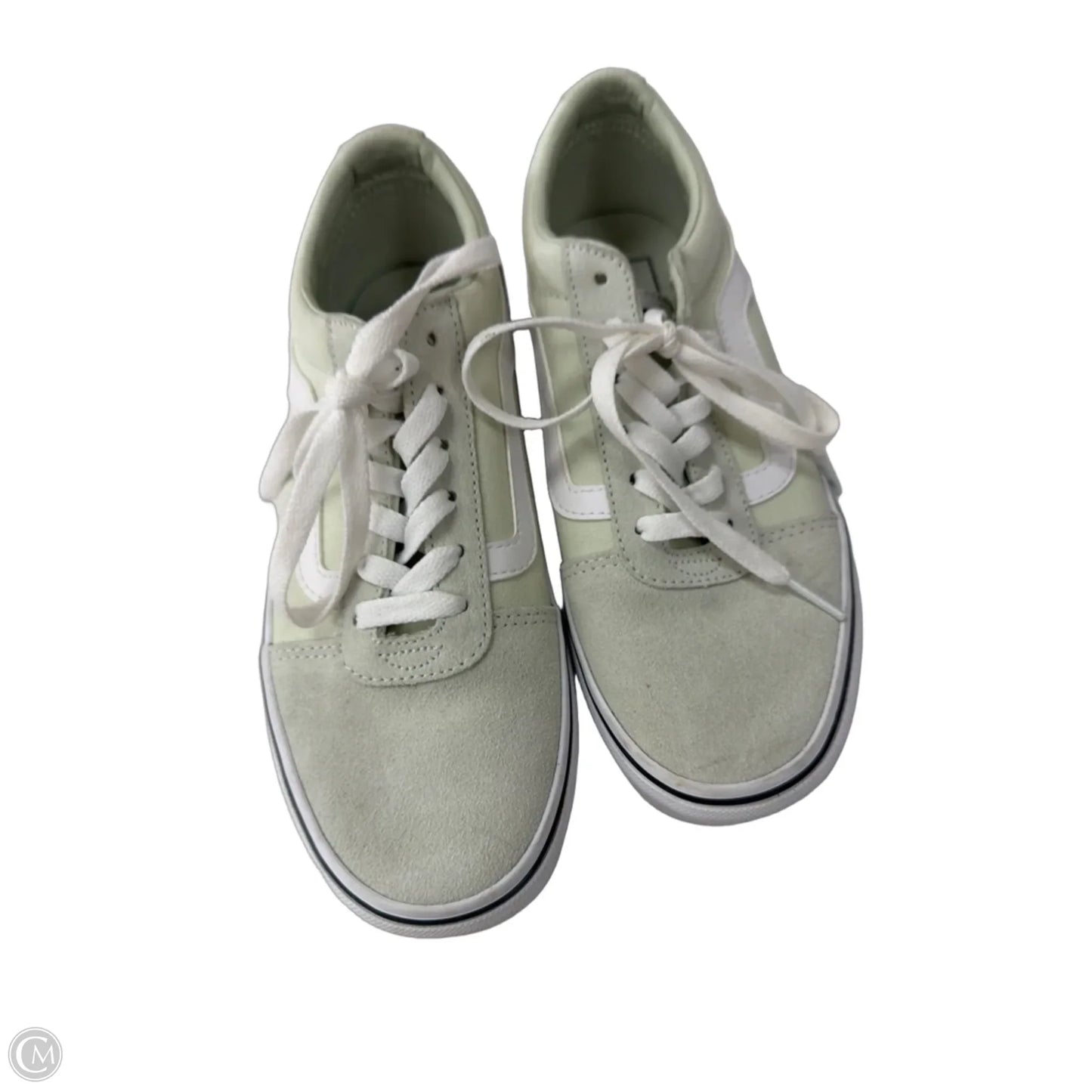 Shoes Sneakers By Vans In Green, Size: 7.5