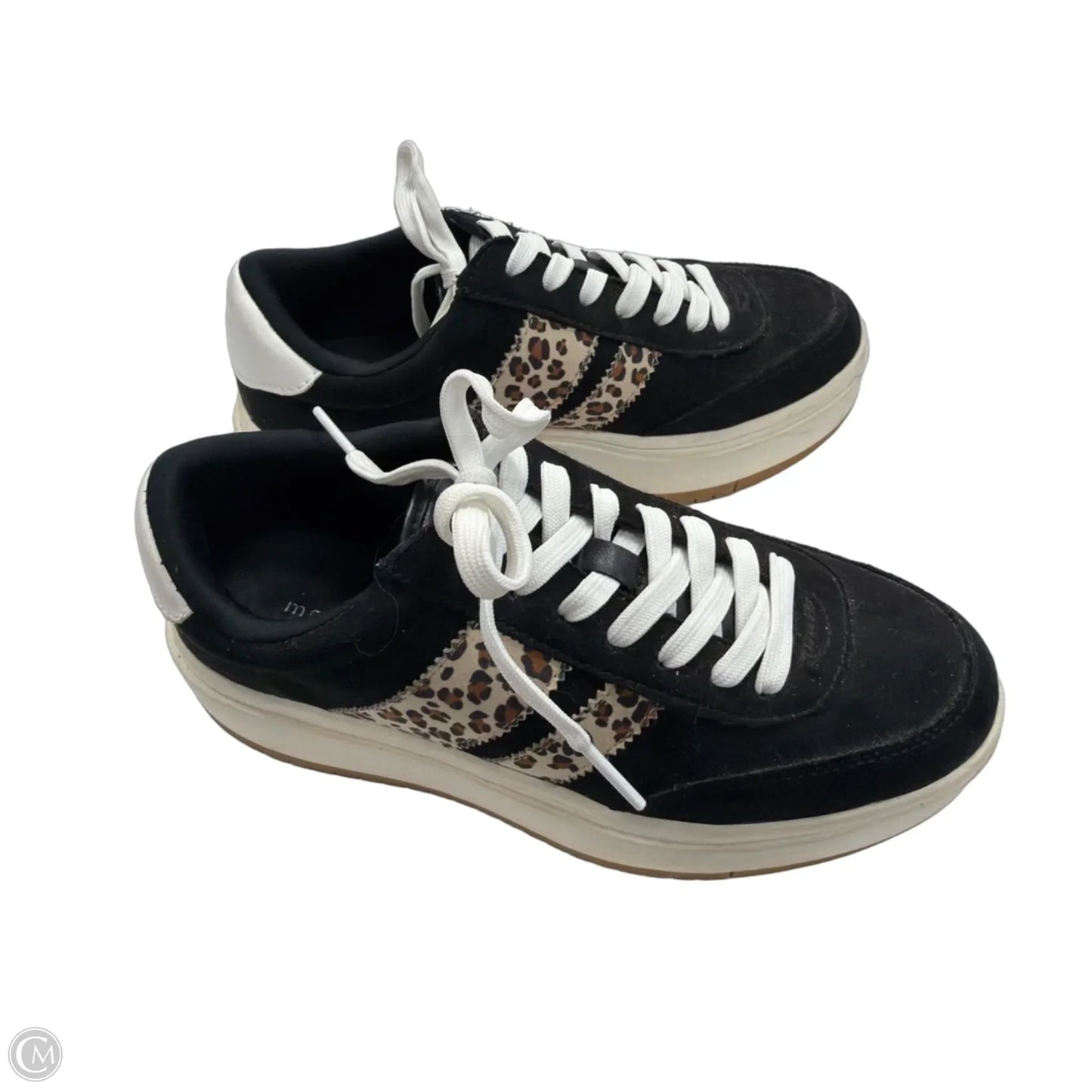 Shoes Sneakers By Madden Girl In Black, Size: 8