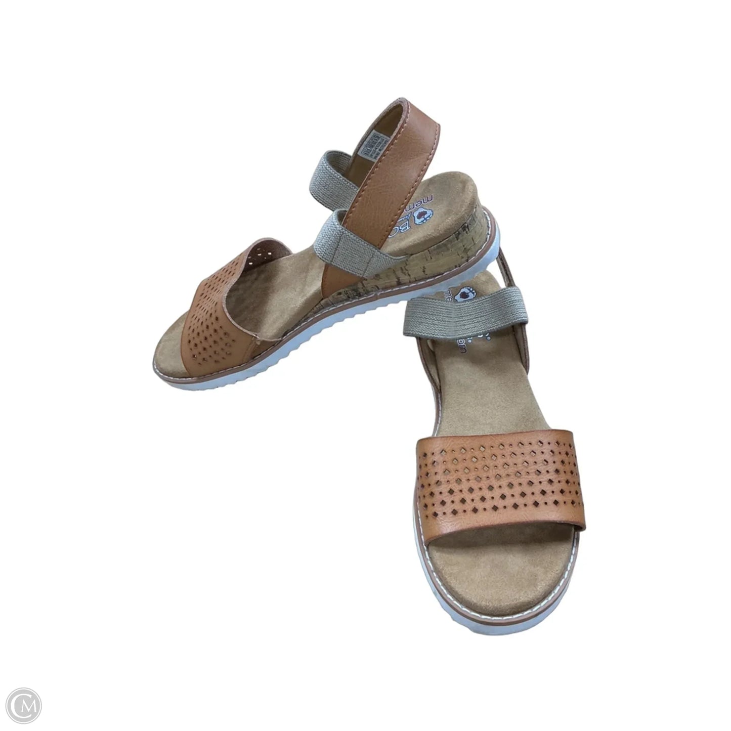 Sandals Flats By Bobs In Brown, Size: 8.5